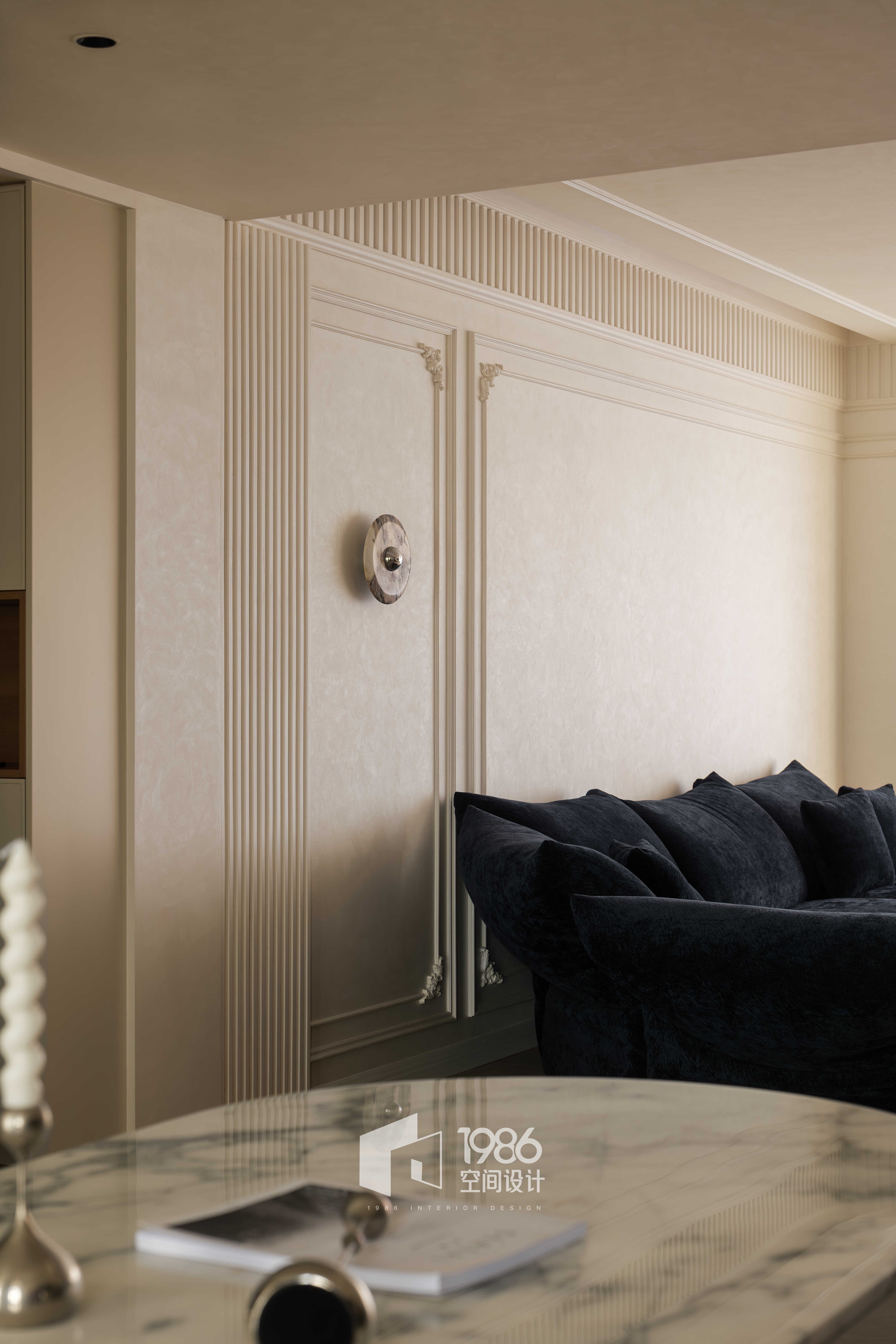 180㎡自带电影感的轻法式之家丨中国长沙丨1986空间设计-15