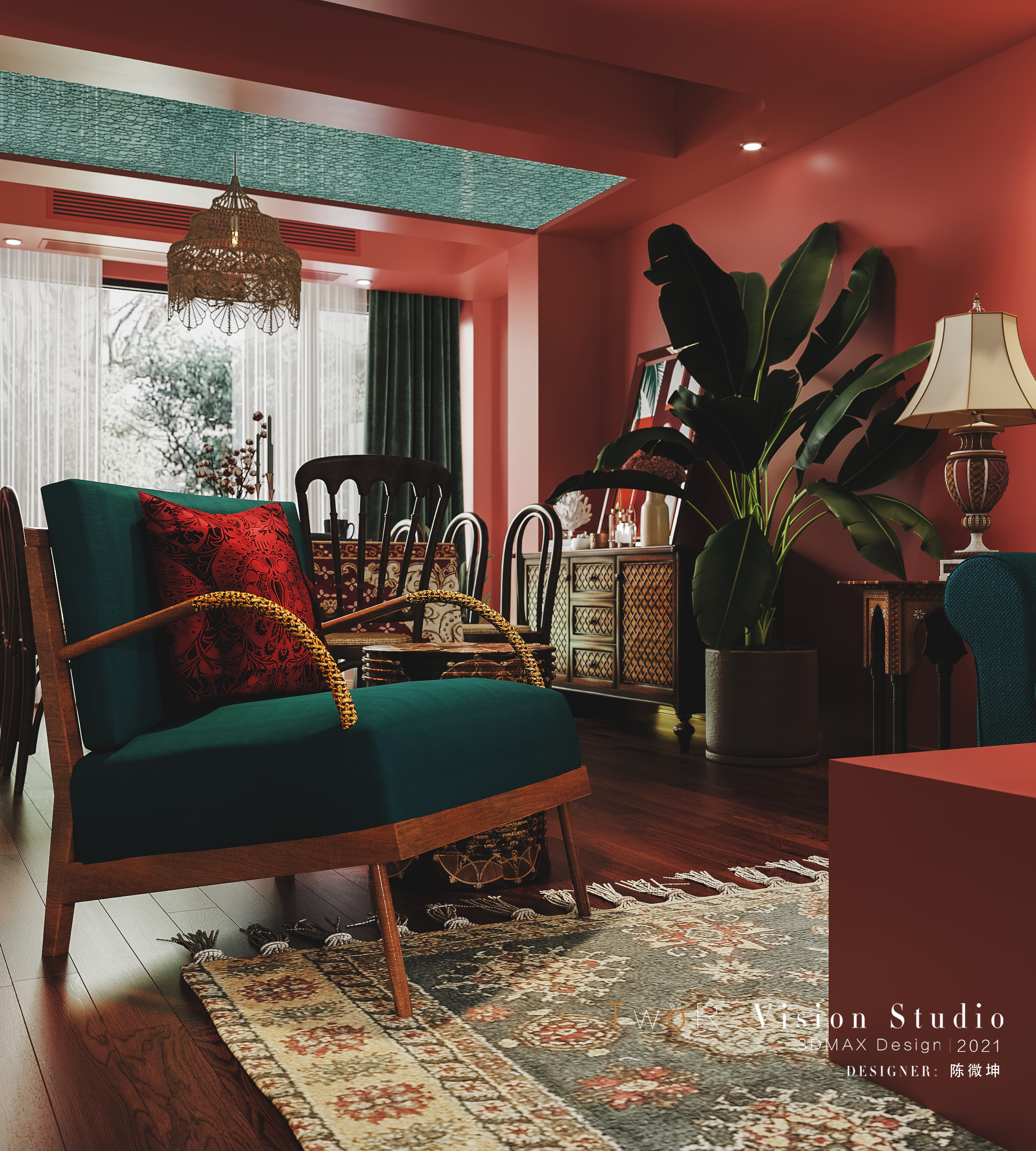 摩洛哥风情室内设计佳作丨中国杭州丨杭州设计师陈微坤-10