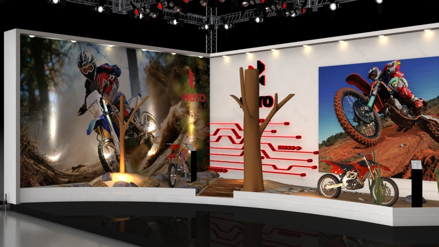 Hero Pavilion for Dhaka Bike show 2020-12