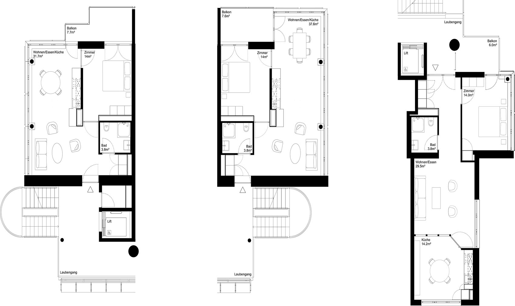 苏黎世Guggach住宅区丨瑞士苏黎世丨Donet Schäfer Reimer Architekten等多家-82