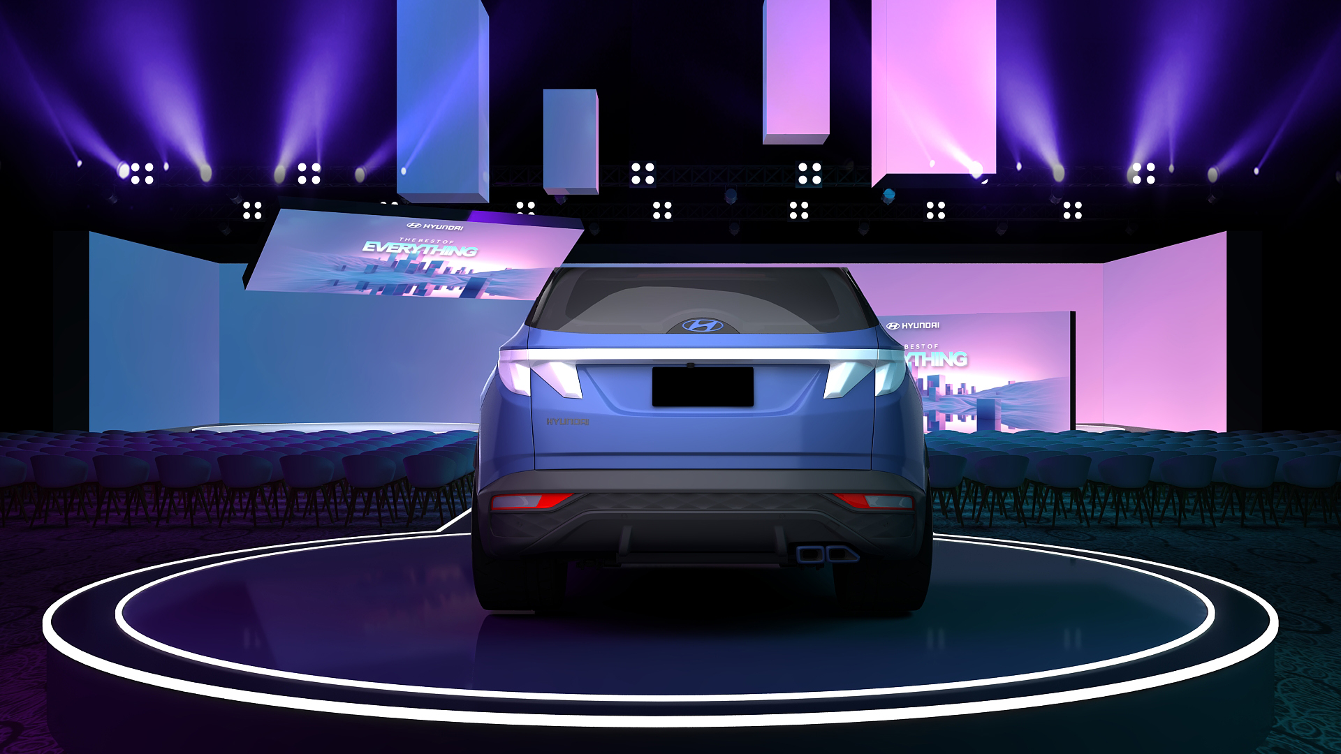 Hyundai Car Launch Stage design-6