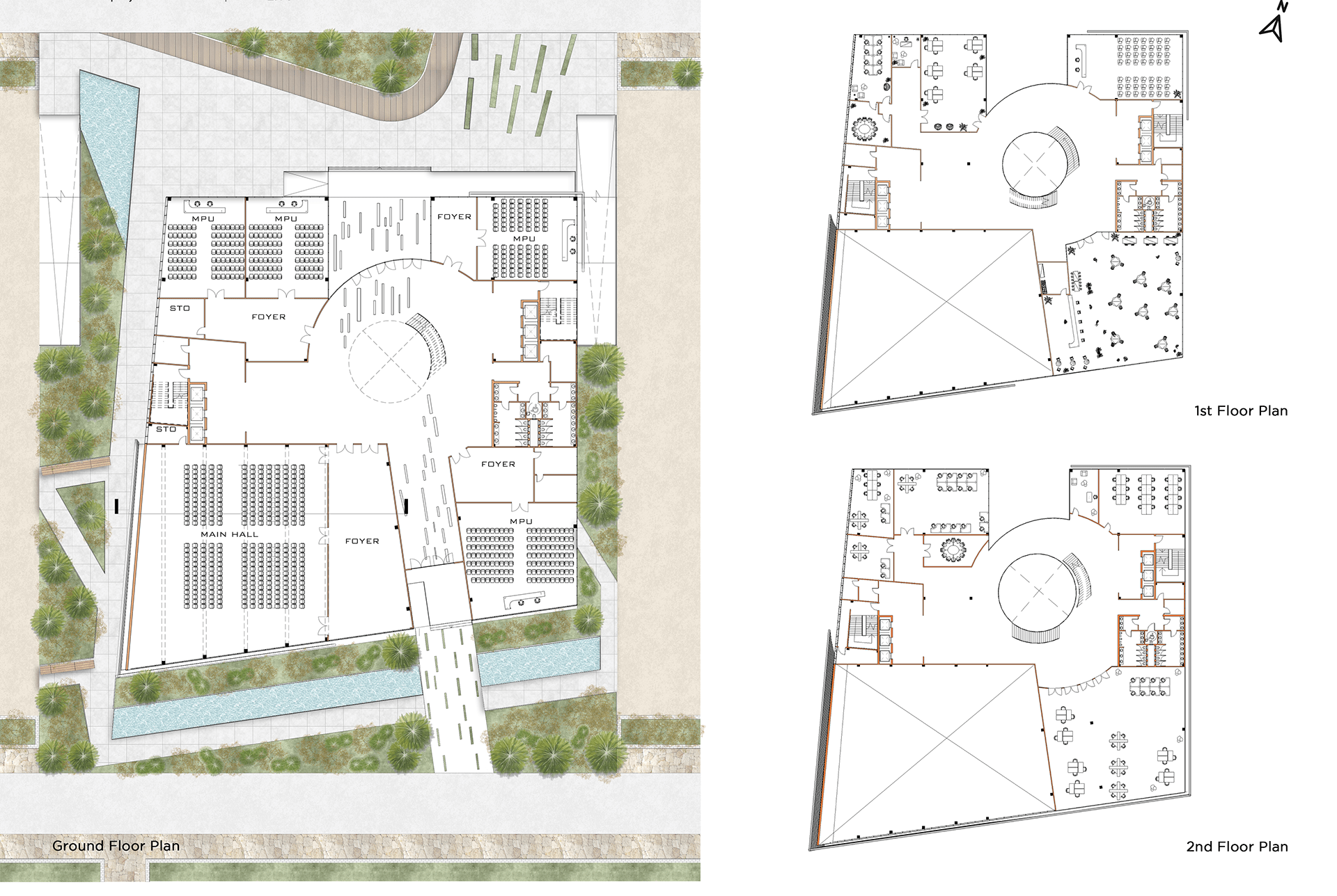 ALMONEM 商务园区丨开罗大学工程学院建筑系-11