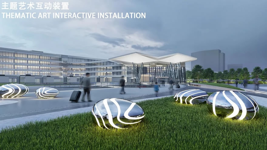 盐城综合交通枢纽景观设计-16