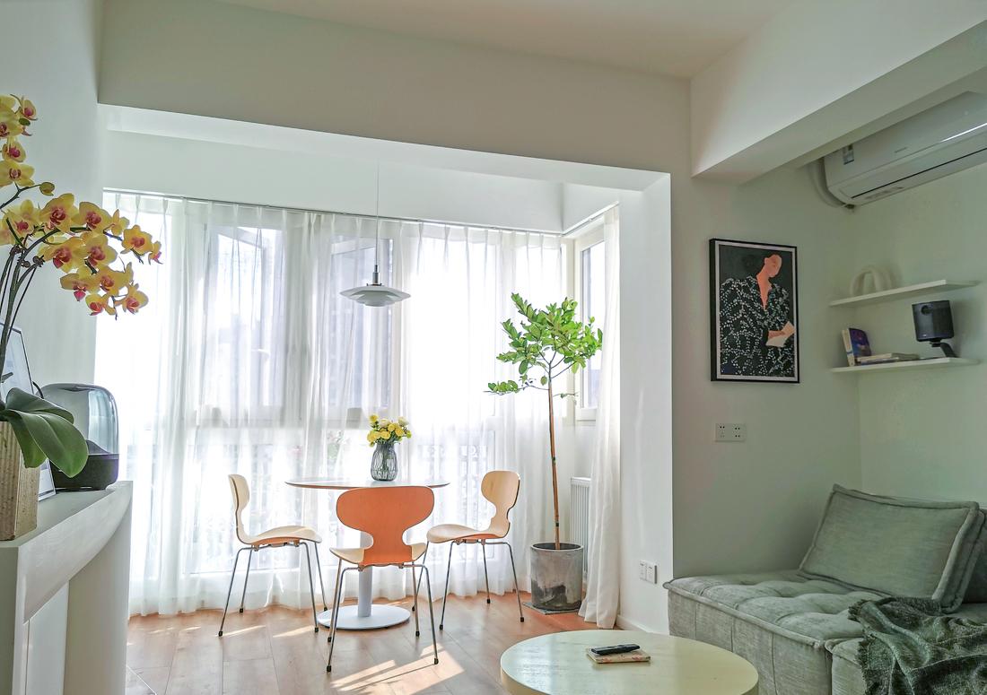 闹市绿意 · 旧房花园餐厅改造-4