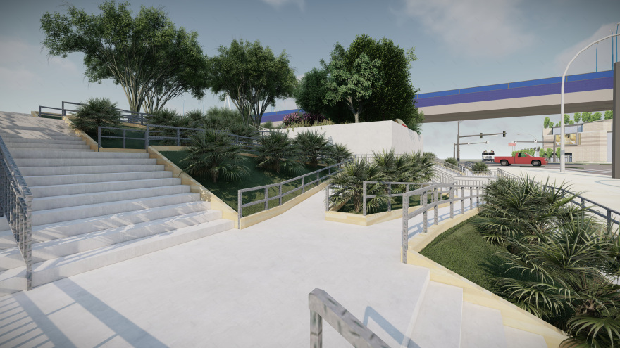 长沙市融城花园广场改造设计丨中国长沙丨湖南师范大学美术学院环境艺术专业-35