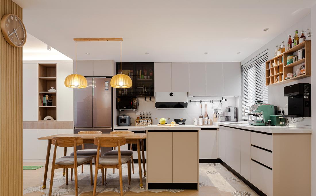 LDK 一体化原木风顶层复式设计-16