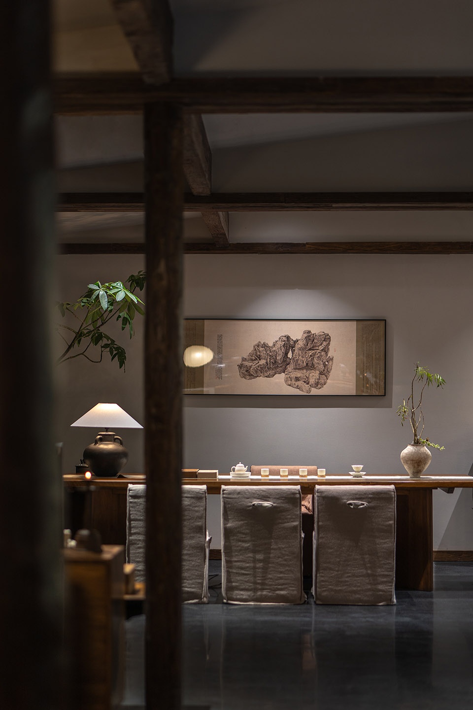 温州雁荡山风景区商业（屏霞轩茶室与灵峰文创店）丨中国温州丨慢珊瑚设计-39