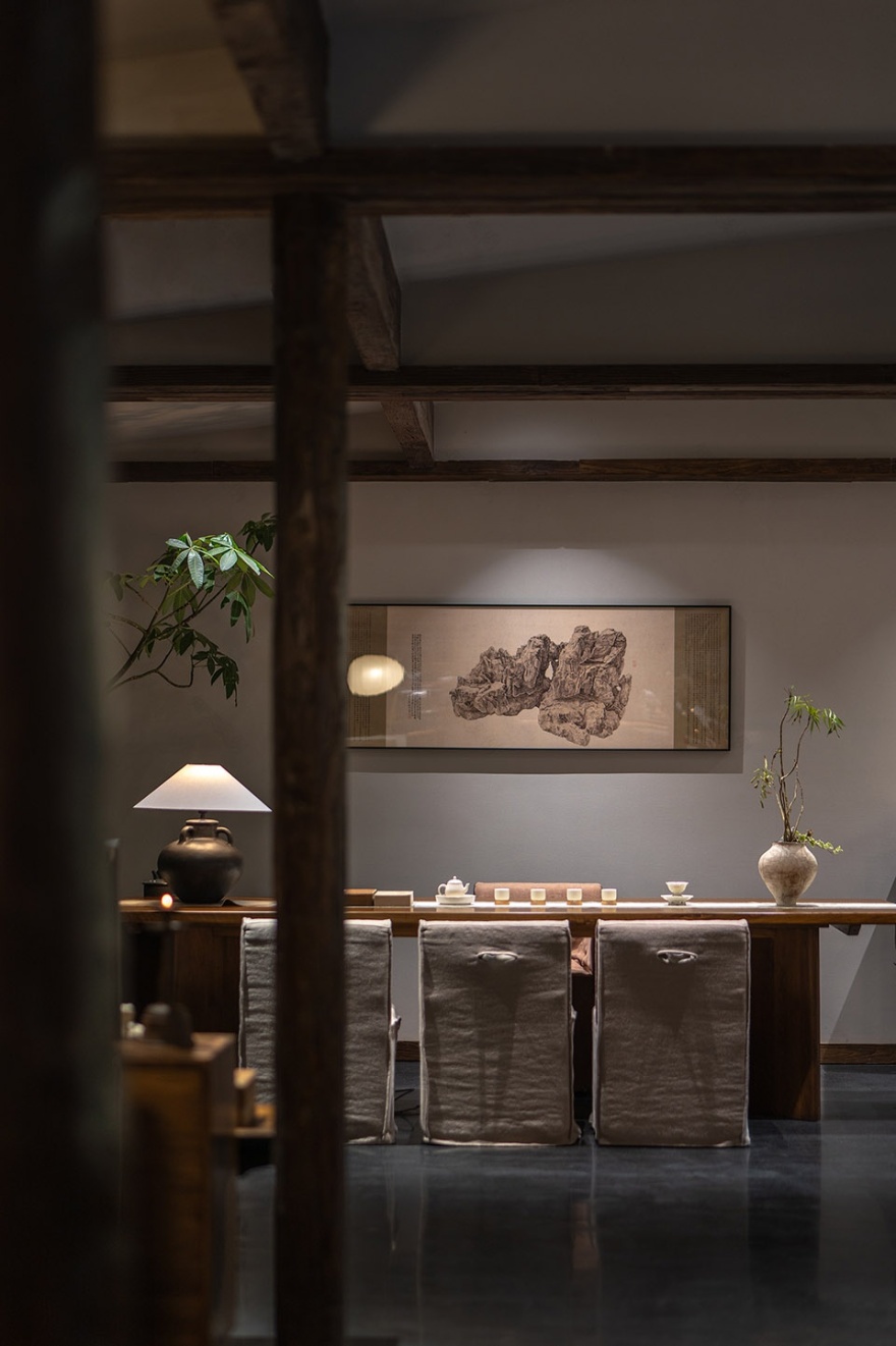 温州雁荡山风景区商业(屏霞轩茶室与灵峰文创店)丨中国温州丨慢珊瑚设计-39