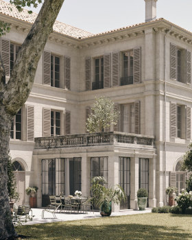 Anastasiya Gushchina丨别墅建筑丨House in Provence