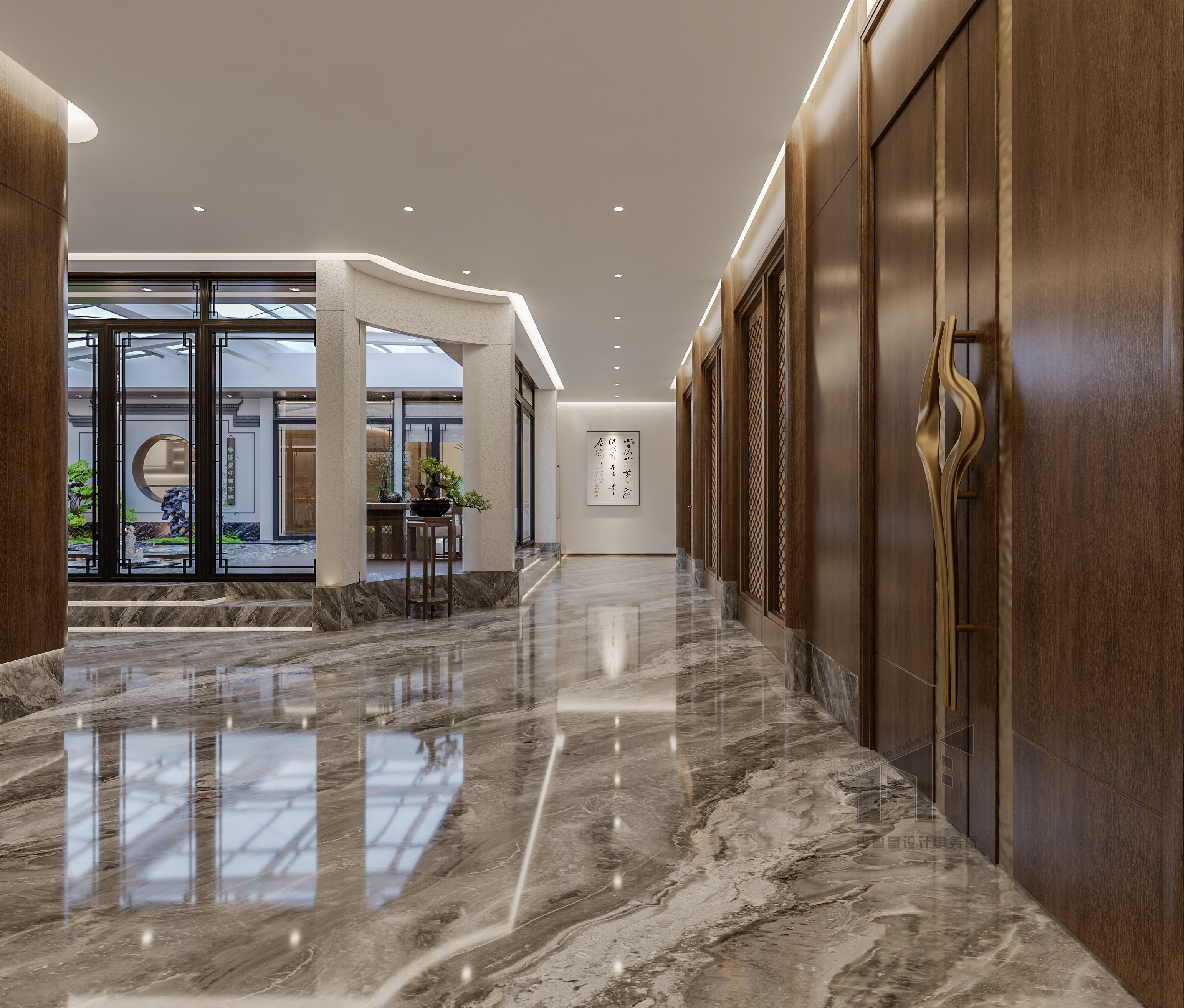 吉盈豪设计| 流动与凝聚 会所空间的叙事-0