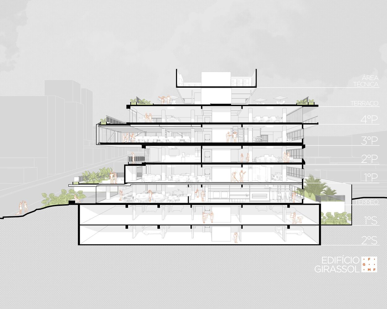 巴西办公建筑 Girassol Building丨巴西圣保罗丨FGMF-27