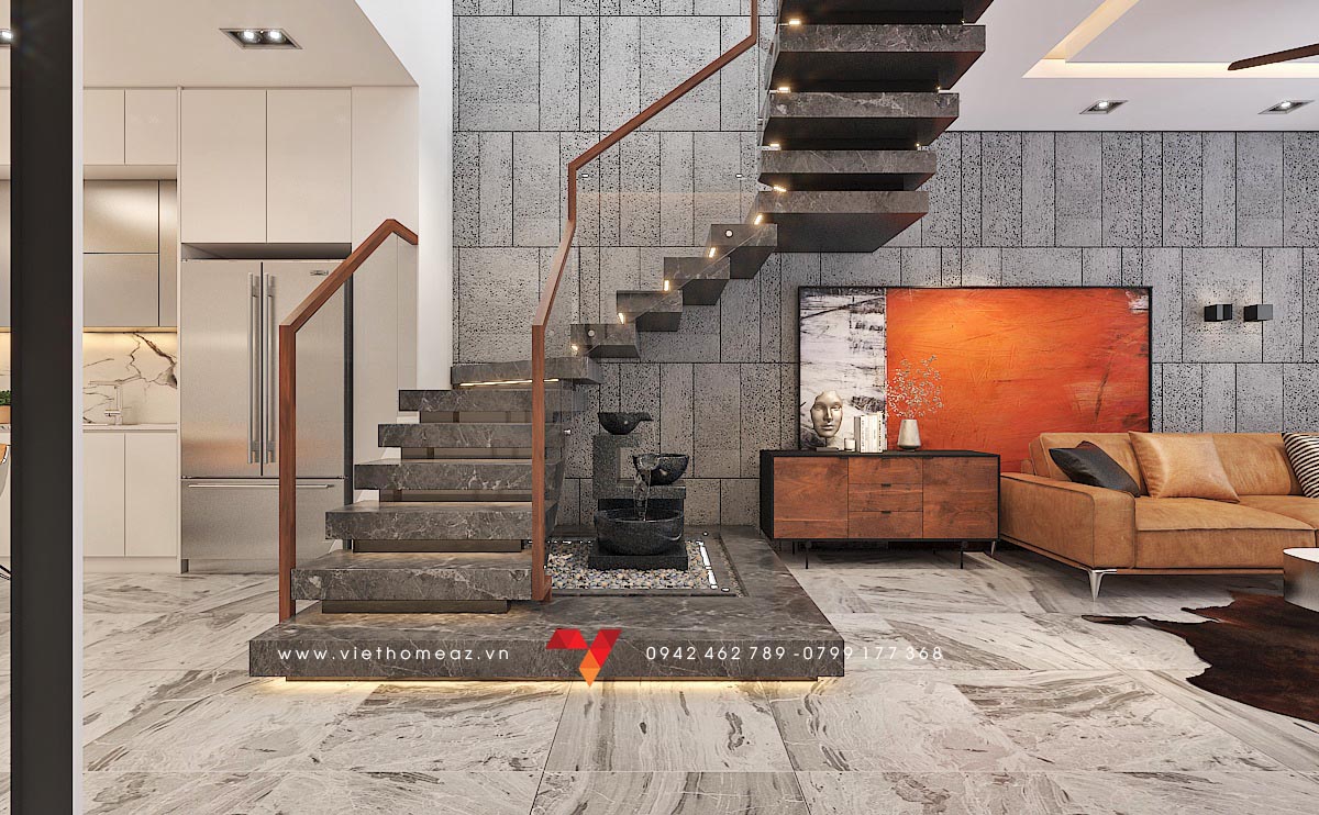 河内龙边市房屋设计丨AngolaBie丨Kiến Trúc – Nội Thất VietHome-17