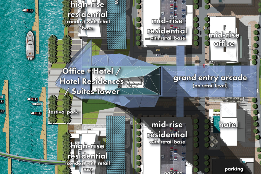 滨海塔楼总体规划 | 设计 3 国际 PLLC-4