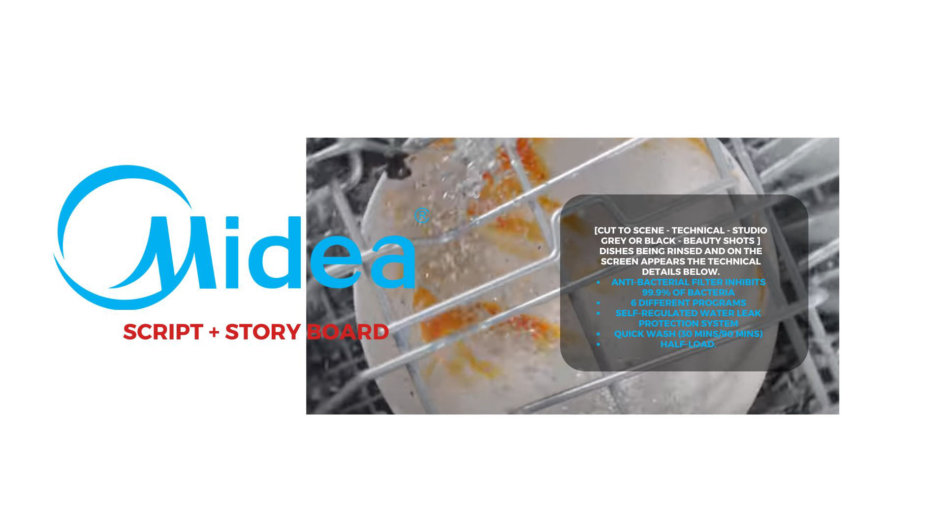 Midea Dishwasher Ad-7