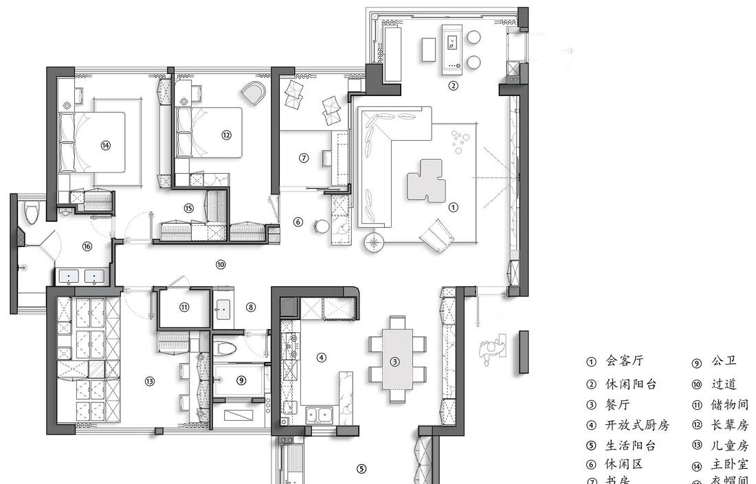 简而有致的室内设计-36