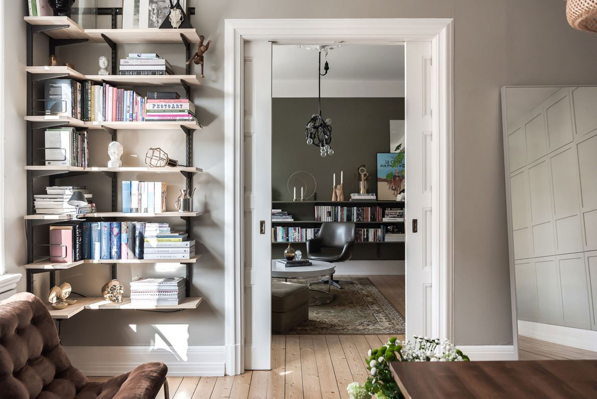 瑞典时尚公寓 | 海报与书籍的完美融合-6