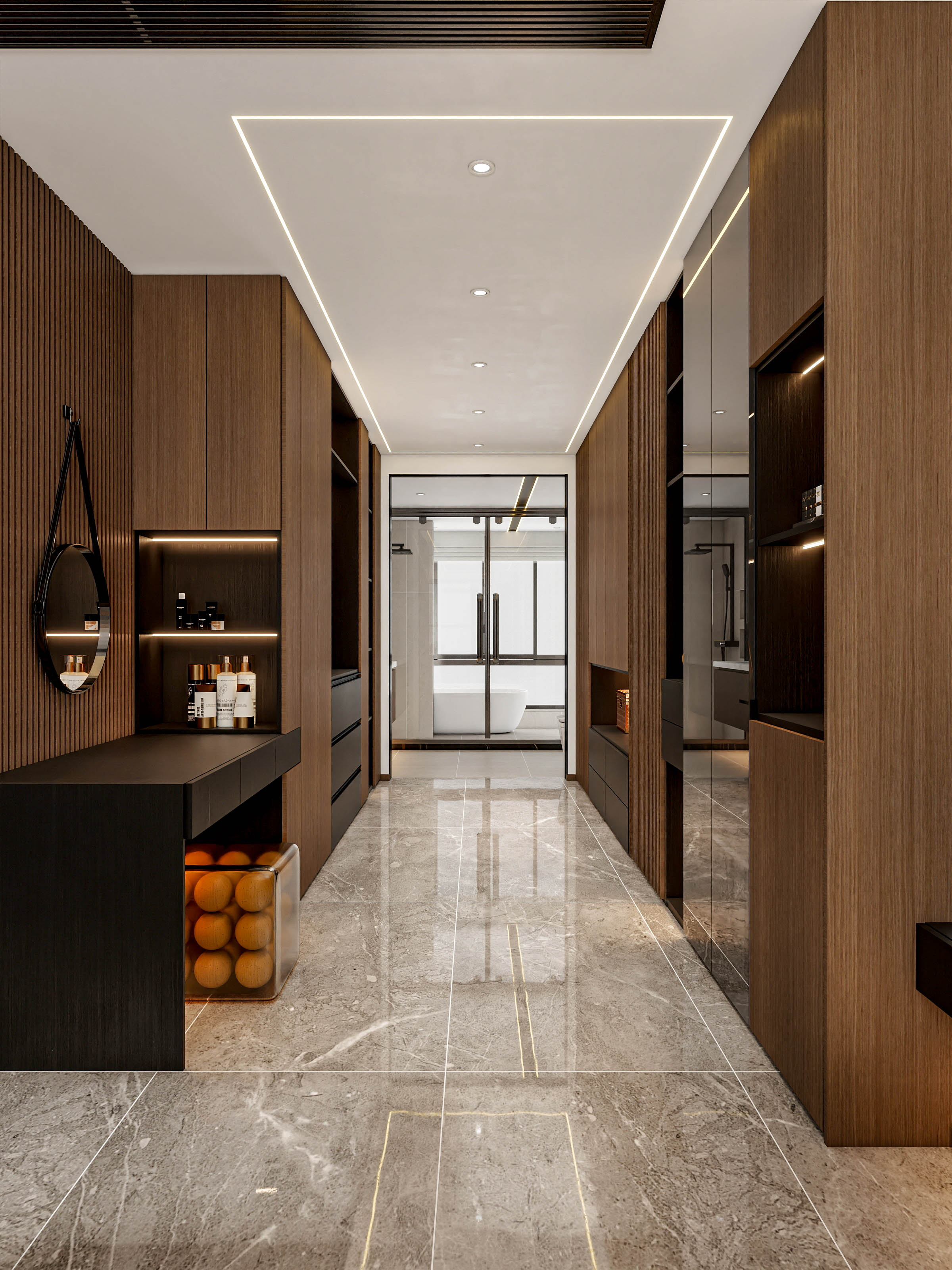 德商御府天骄西区，616平方意式极简别墅丨中国成都-54