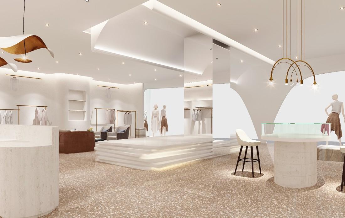 
克莱因设计丨时代空间品牌女装店 -0