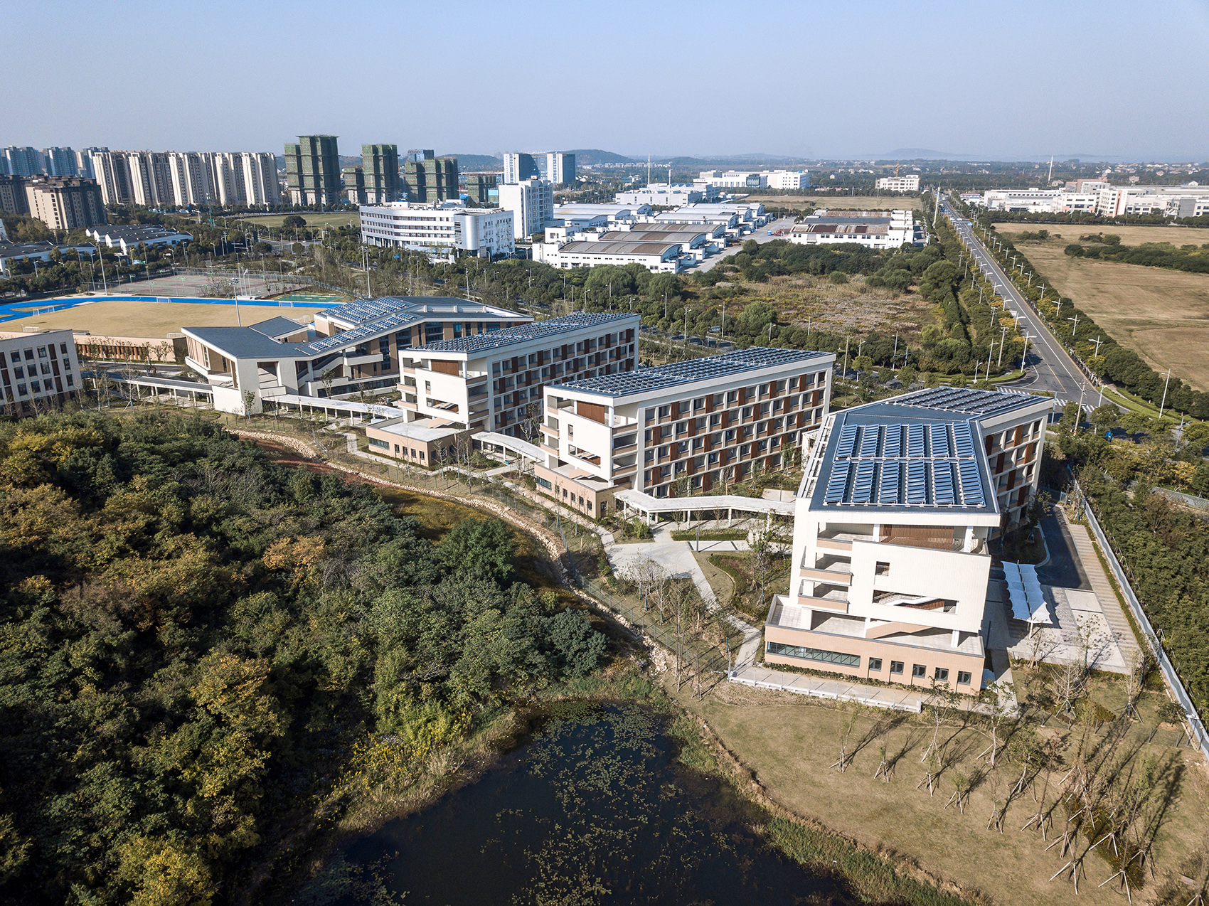 江苏省苏州实验中学科技城校丨中国苏州丨启迪设计集团股份有限公司-15