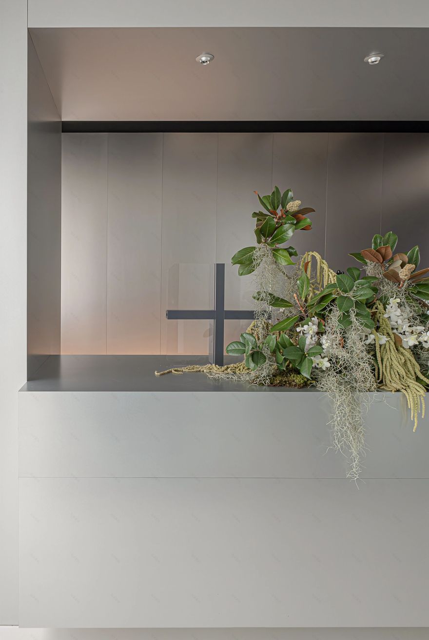 上海九亭高层办公楼窗户展厅设计丨中国上海丨肃画建筑 ADWANGStudio-12