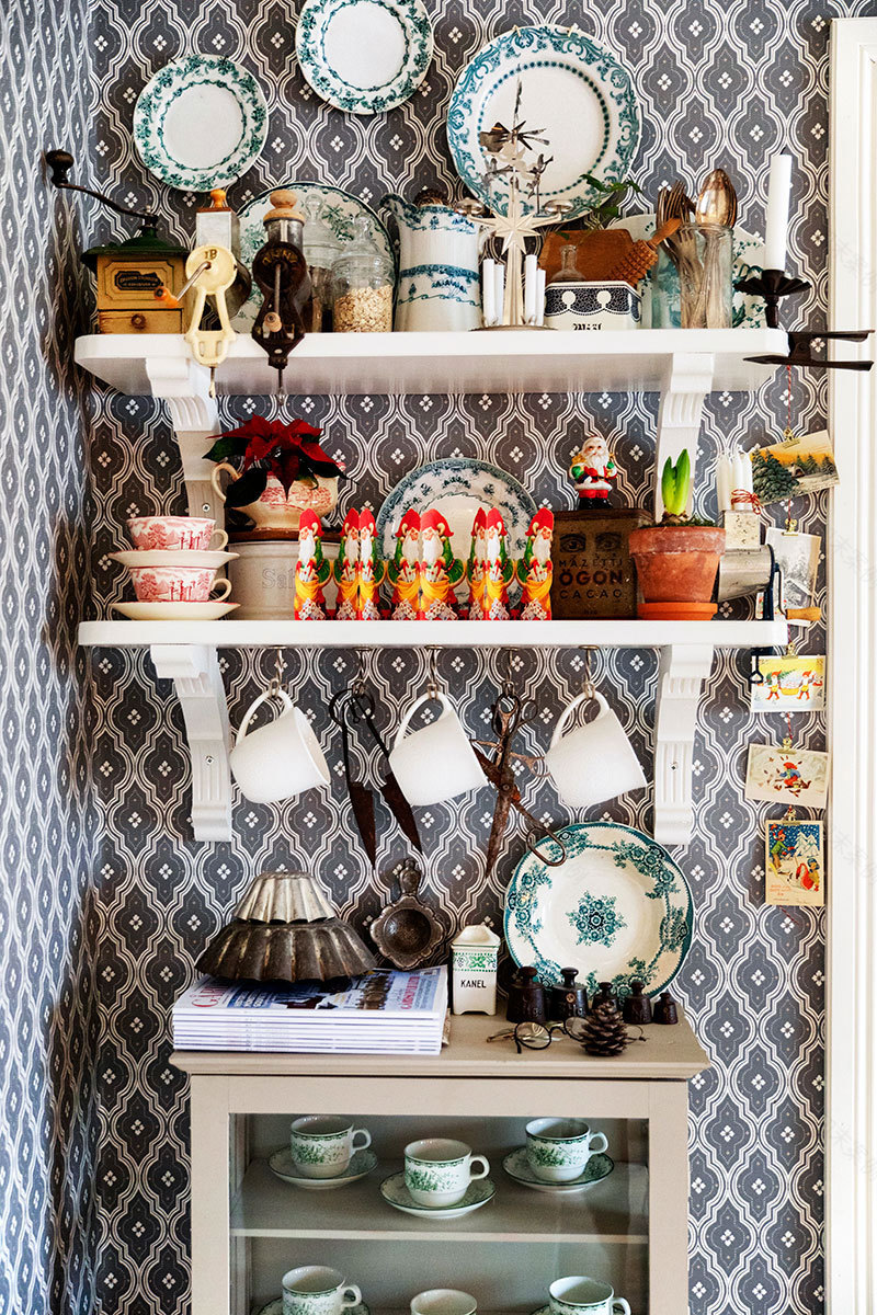 瑞典 1920 年代家居复古圣诞装饰-9