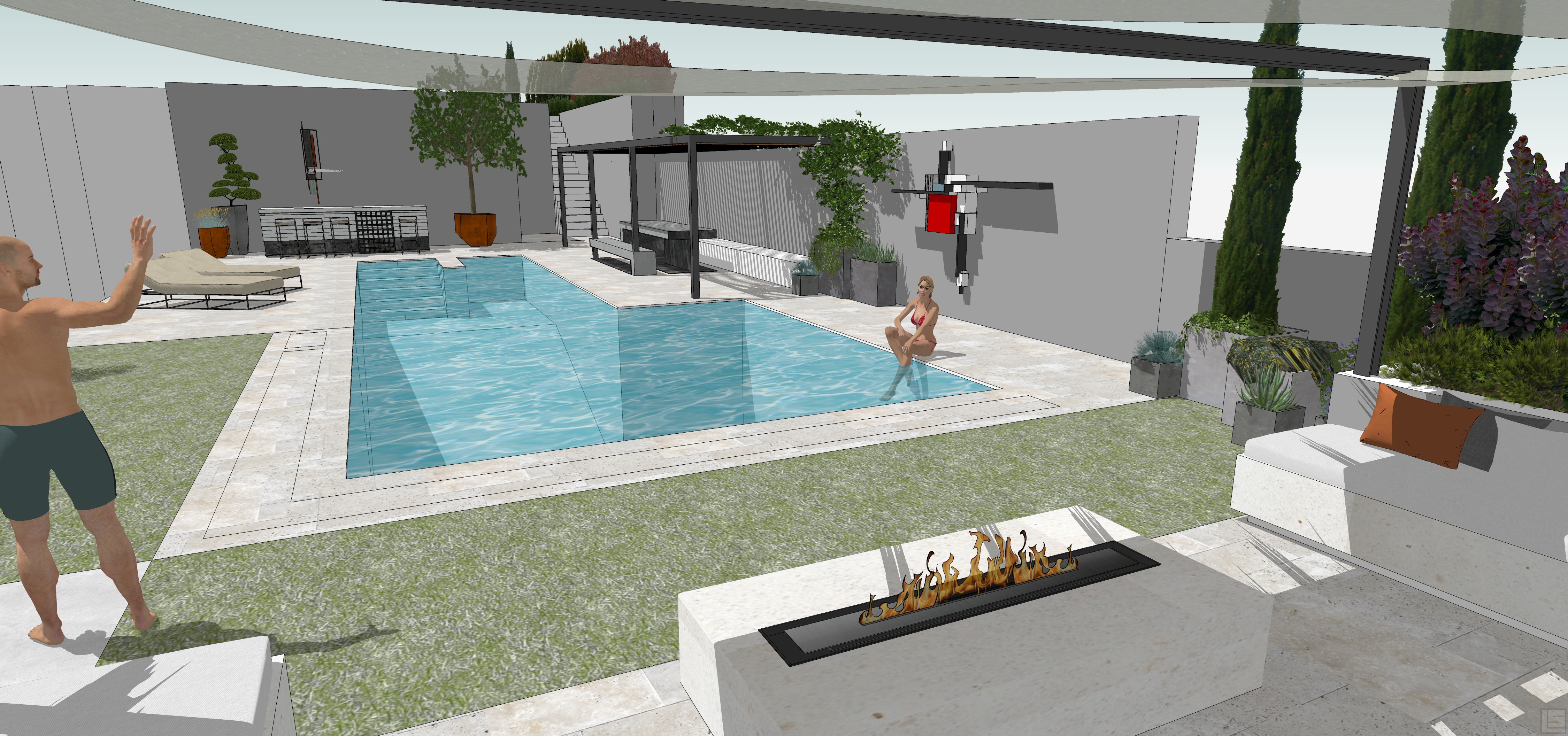 Kefalari 住宅景观设计丨希腊雅典-22