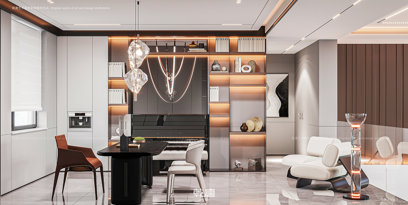 吉林亿升水岸现代极简家居设计丨中国吉林-29