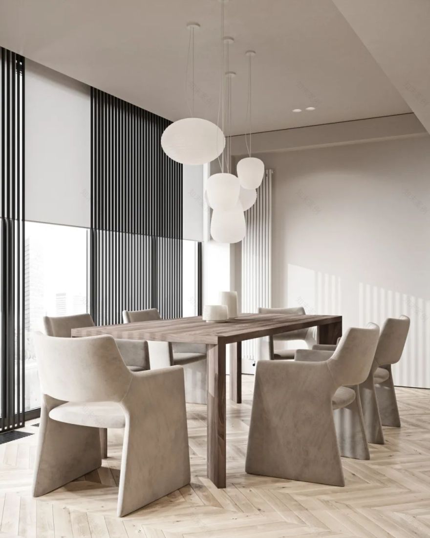 简约原木|艺术气息的三口之家丨Roman Lutsenko-28