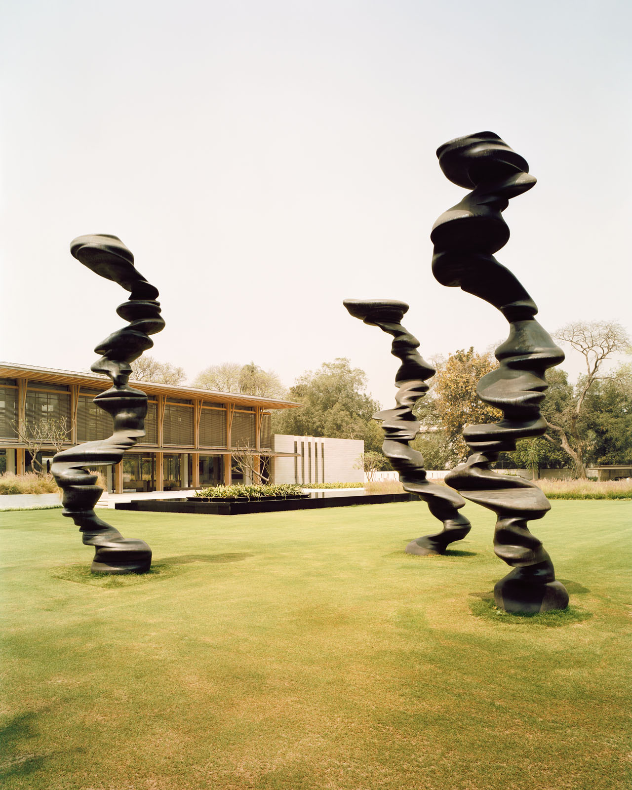 新德里结合现代艺术和法式风情的简约住宅 （Liaigre）Frauke Meyer 设计-28