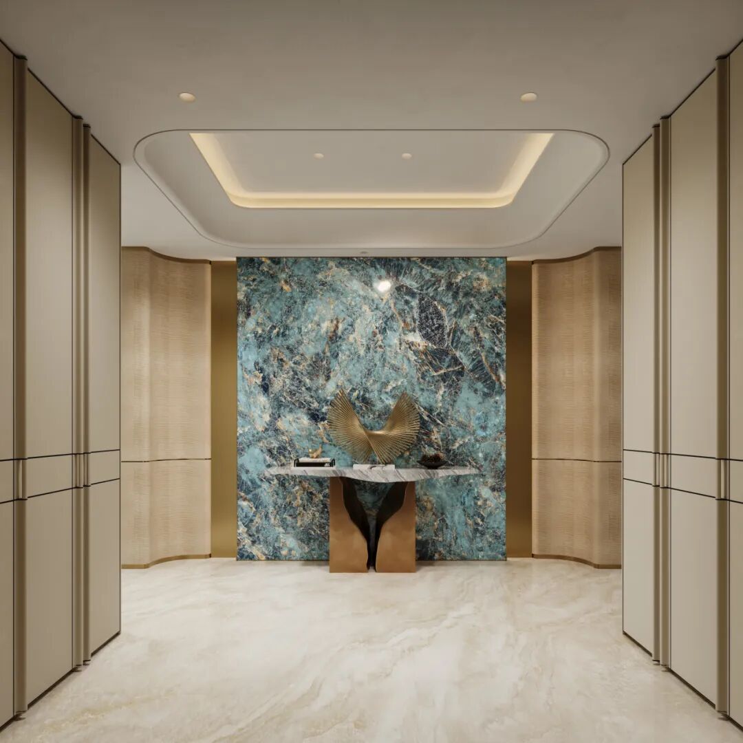 600㎡现代轻奢风丨浏河景苑丨中国湖南丨纵向·空间设计-18