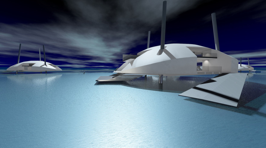 Tidal House · 与海共存的可移动建筑丨美国丨Terry & Terry Architecture-17