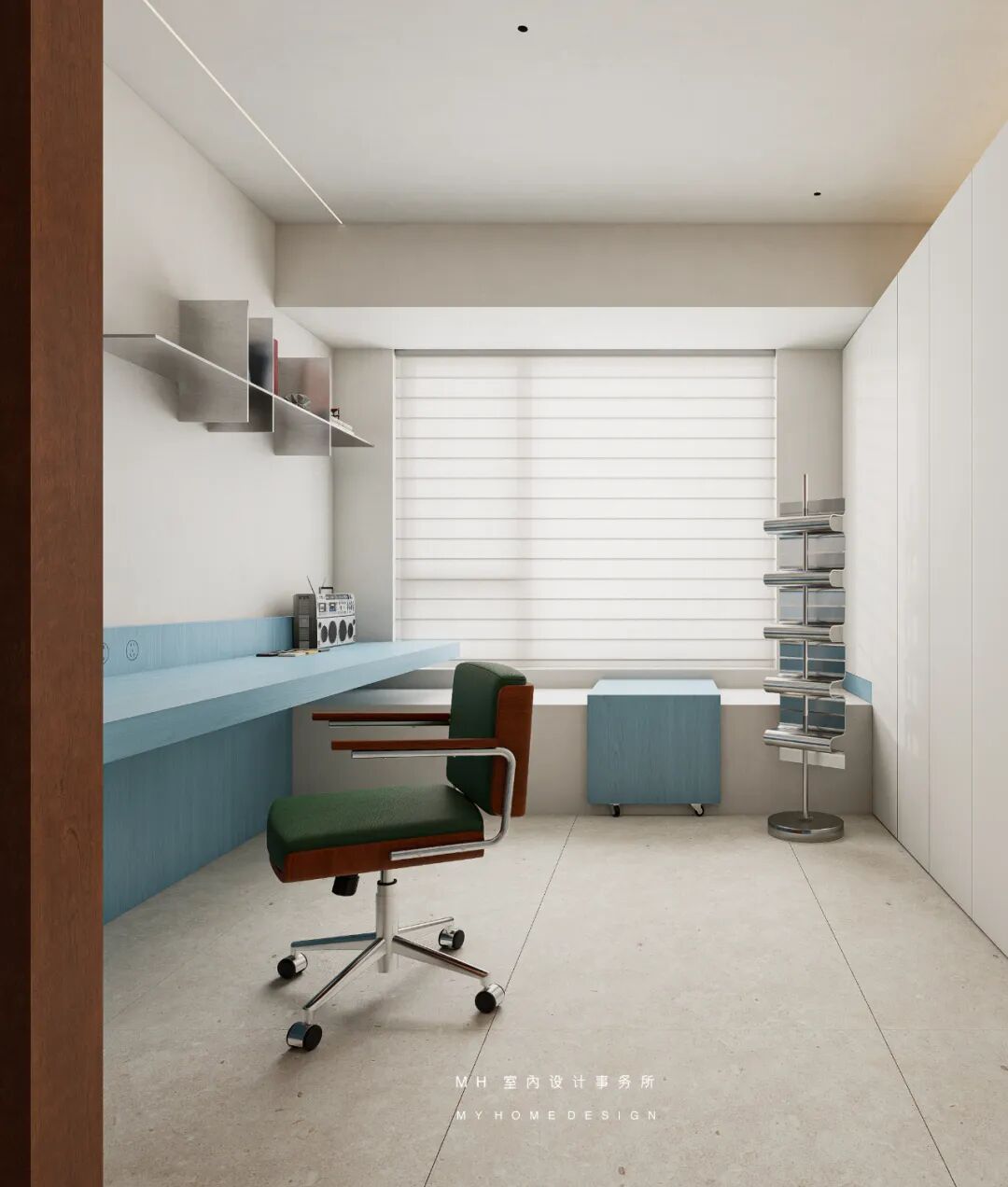 【首发】MH设计新作：色彩·情绪▏彰显个性跃层空间的趣活之境-48