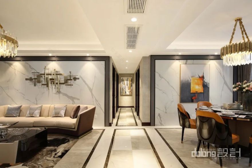 董龍设计揭秘 | 解锁客厅“C 位出道”的秘密-52