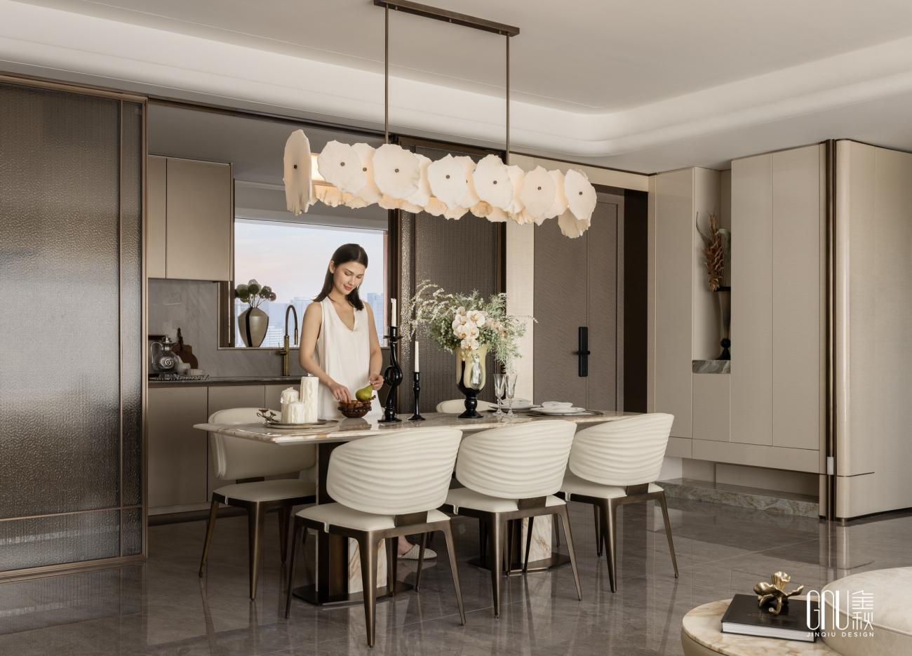 金秋设计 | 成都崇州·万科熙园甲第113户型样板间-20