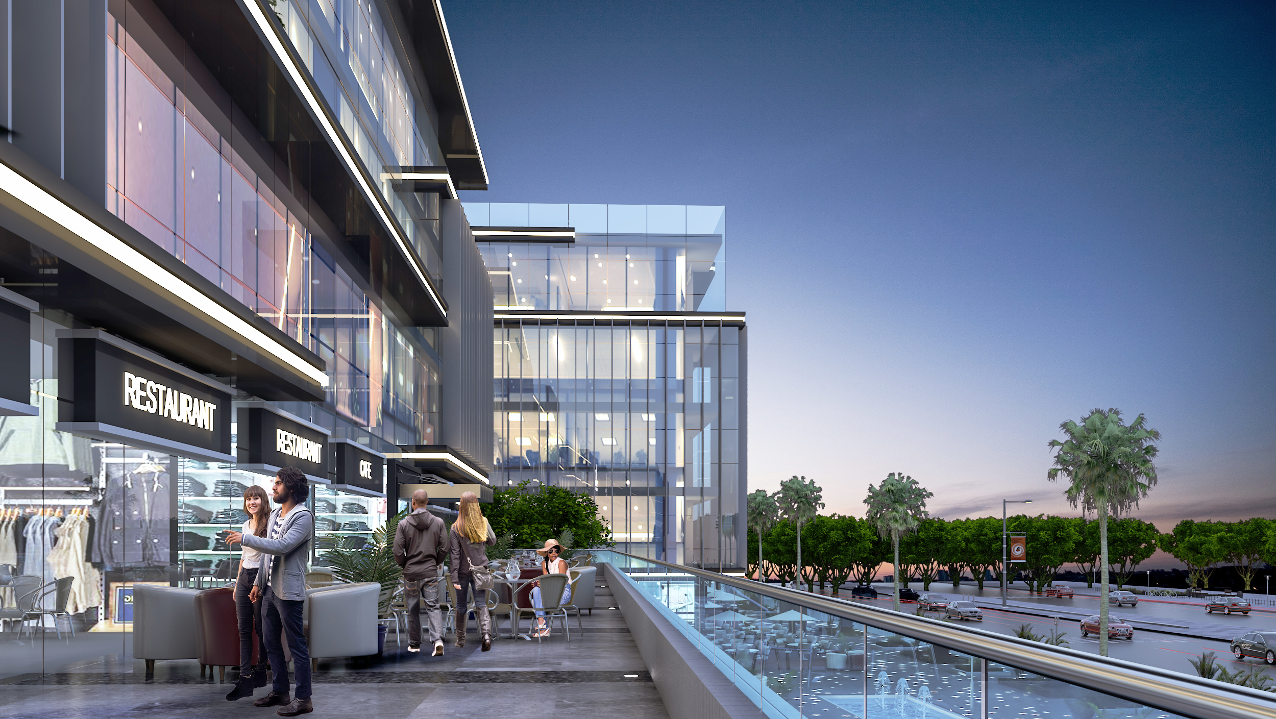 STELLA WALK 混合用途建筑丨HAFEZ CONSULTANT-5