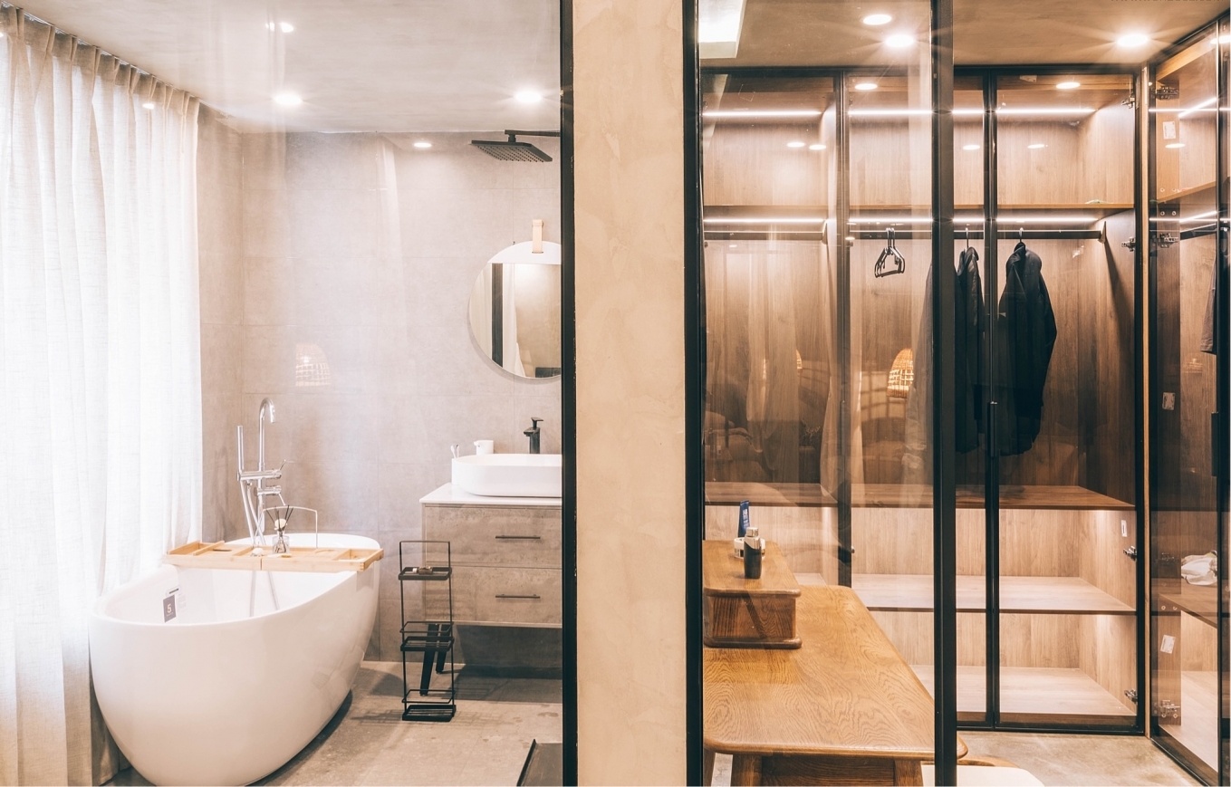 芷诺设计 · 返璞归真,在160方的自然系住宅里与自然对话！-12