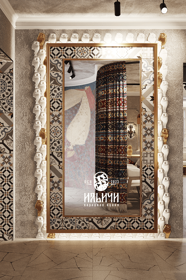 НАСЛЕДЗЬЕ（HERITAGE）餐厅室内设计项目丨白俄罗斯维捷布斯克丨Maryia Matsiash （ANIKIИA）-36