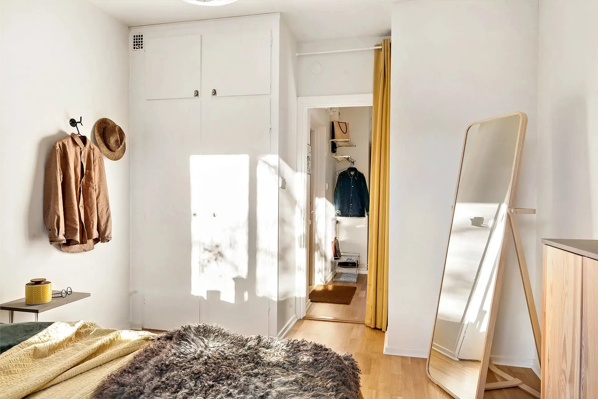 瑞典 62 平米多彩公寓 | 色彩平衡的典范-11