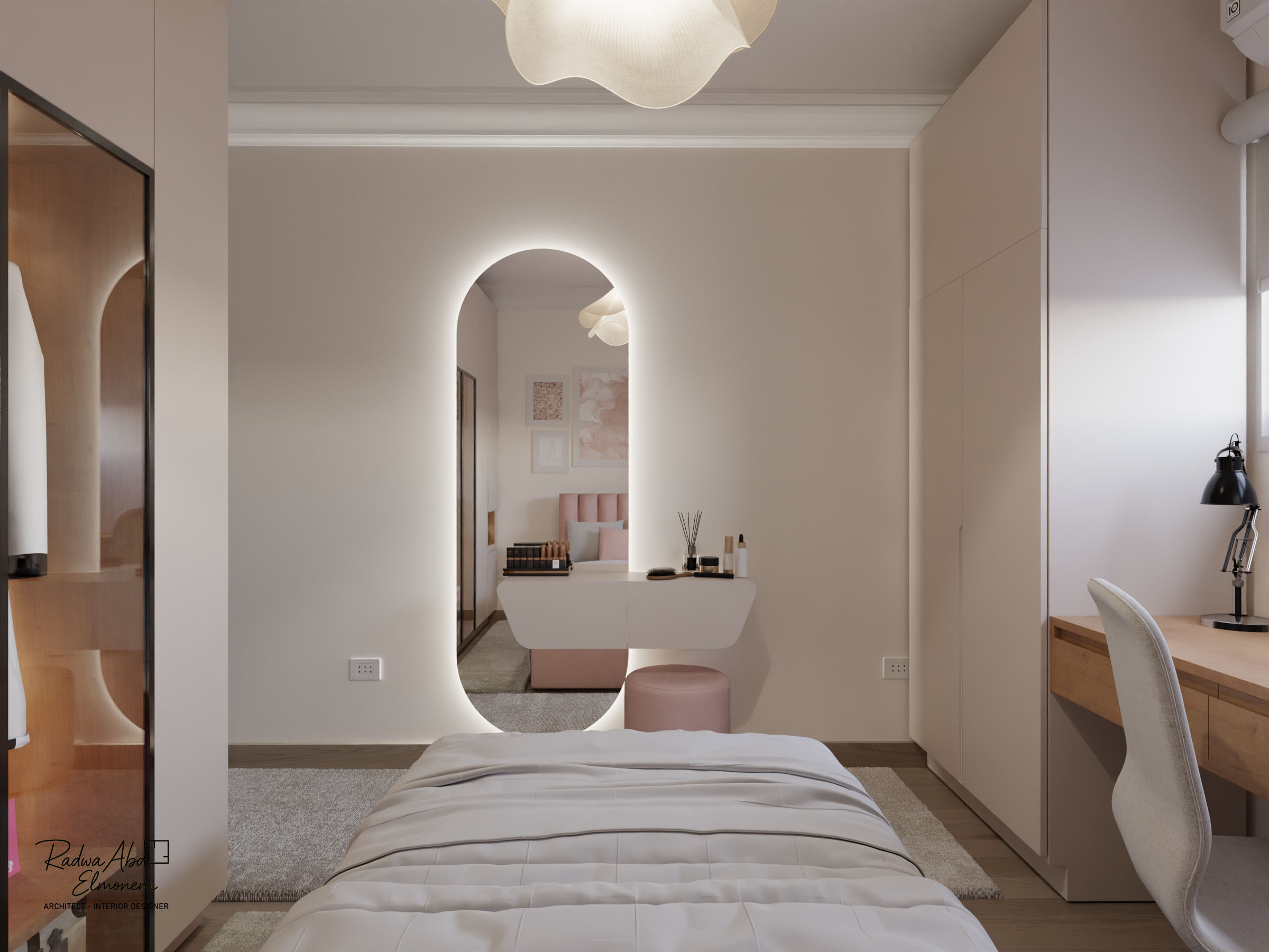 Dusty Rose Room（粉玫色房间）丨埃及丨Radwa Abd El  monem-14