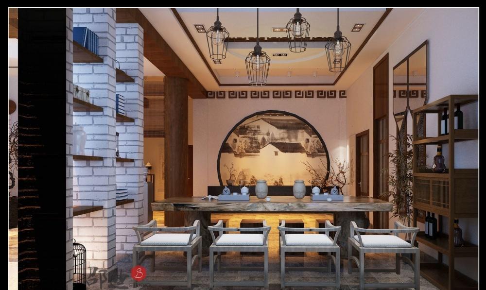 中式小会所 | 传统与现代的完美融合-2