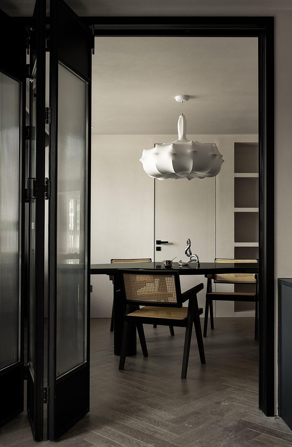 安徽合肥庐月湾 140㎡极简私宅丨中国合肥丨量子空间设计-28