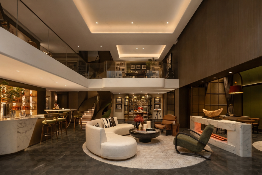 南通「招商蛇口·运河院子」五层传世别墅丨中国南通丨LYZD李益中设计-7