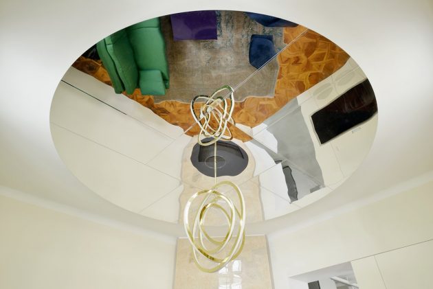 老卢布尔雅那建筑内新对比公寓室内设计丨斯洛文尼亚丨SADAR + VUGA建筑事务所-14