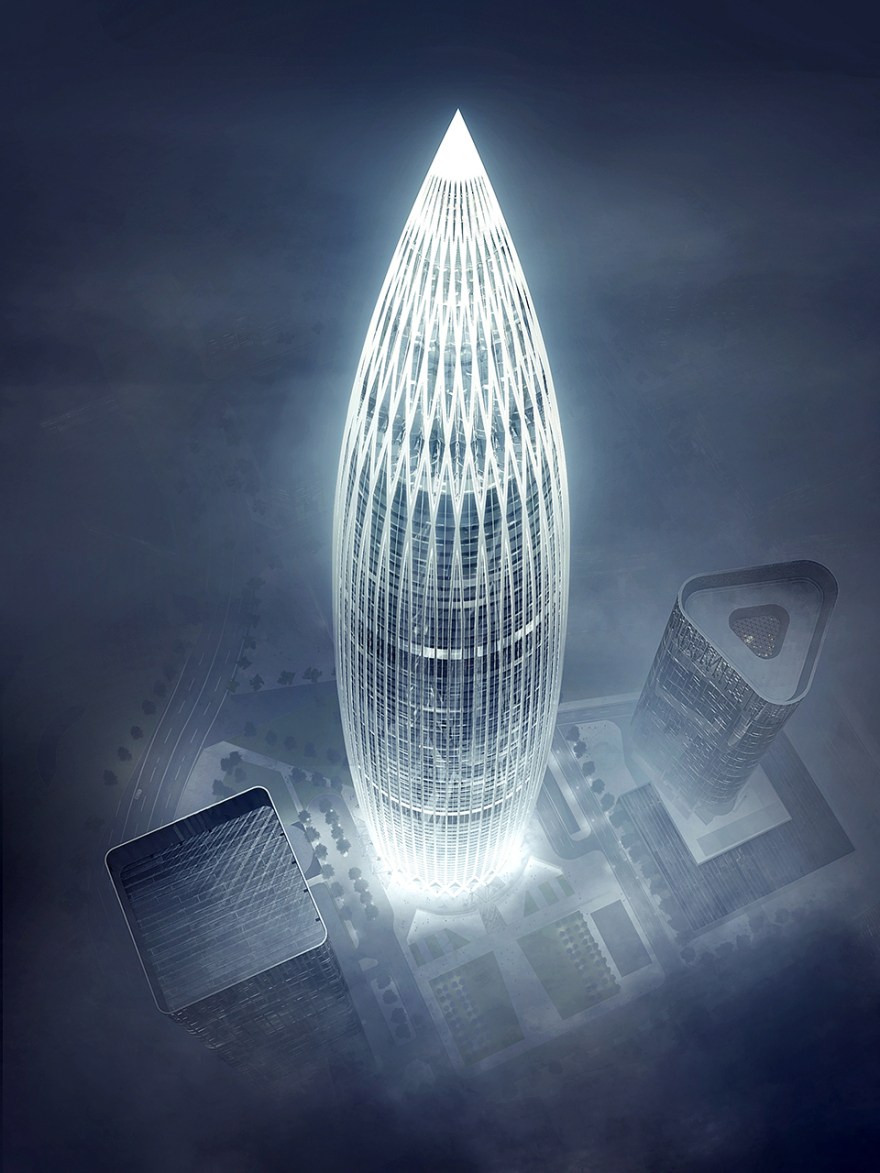 中国华润大厦,深圳 / KPF-52