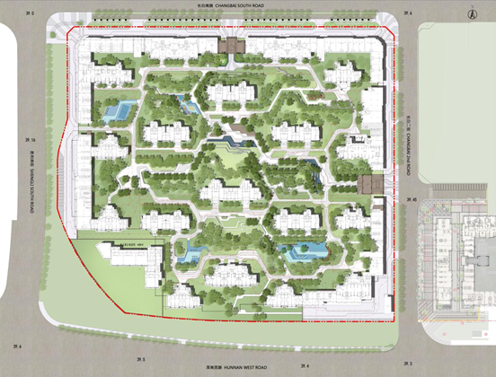 沈阳中海·棠颂景观设计丨中国和平丨易兰规划设计院-21
