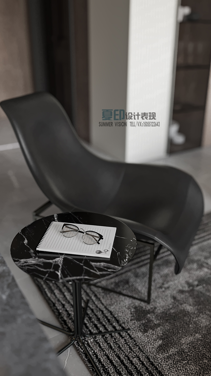 夏印设计表现//黑白灰系列-2