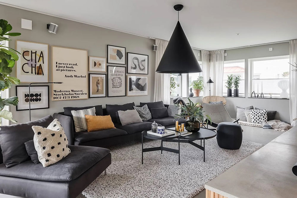 瑞典现代小木屋的温暖设计-13