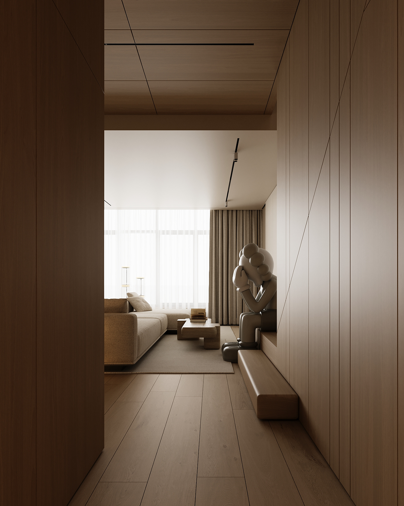 木质简约，潮流时尚空间设计！-0