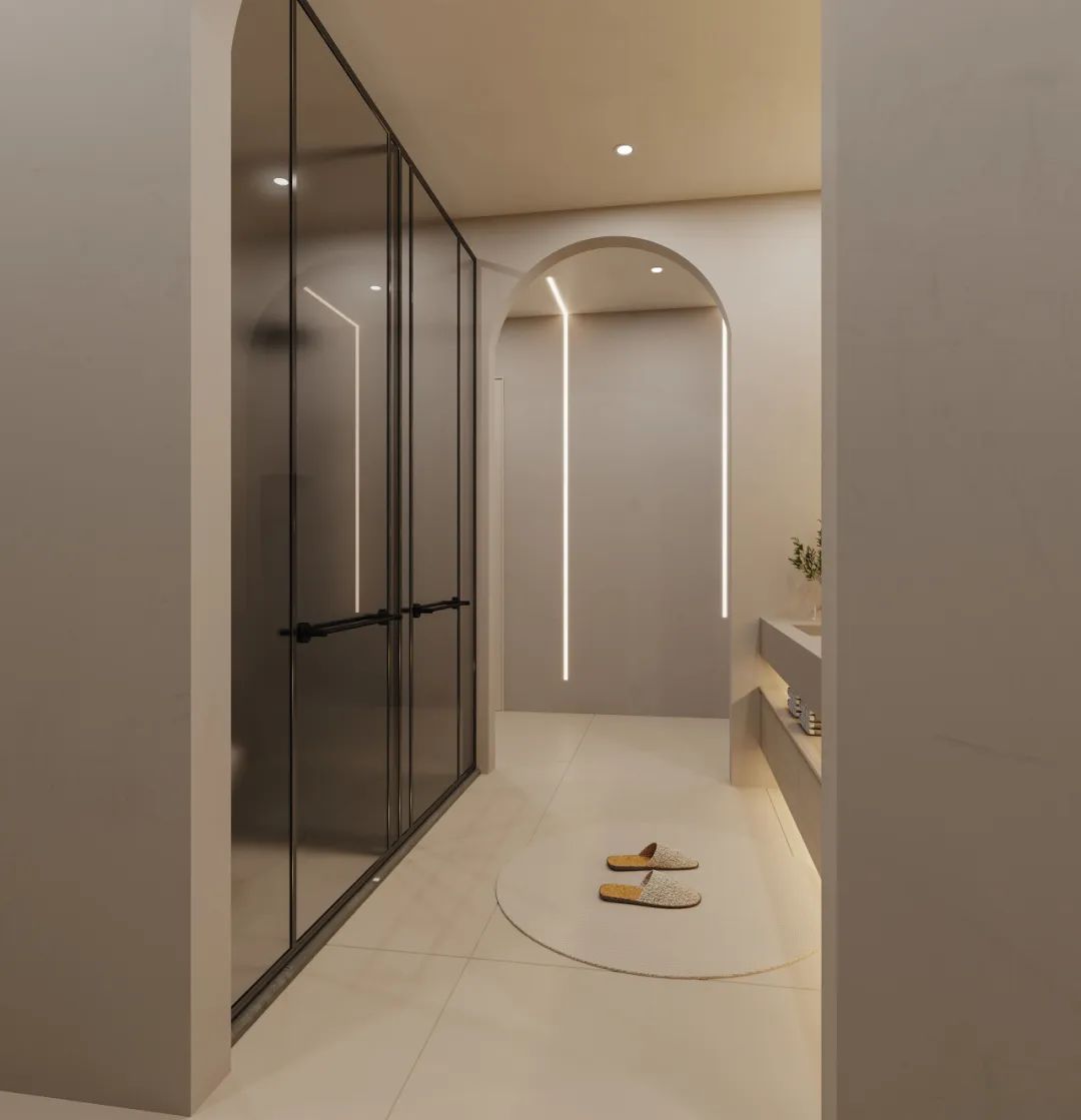 治愈奶油风·峰上名宅-17