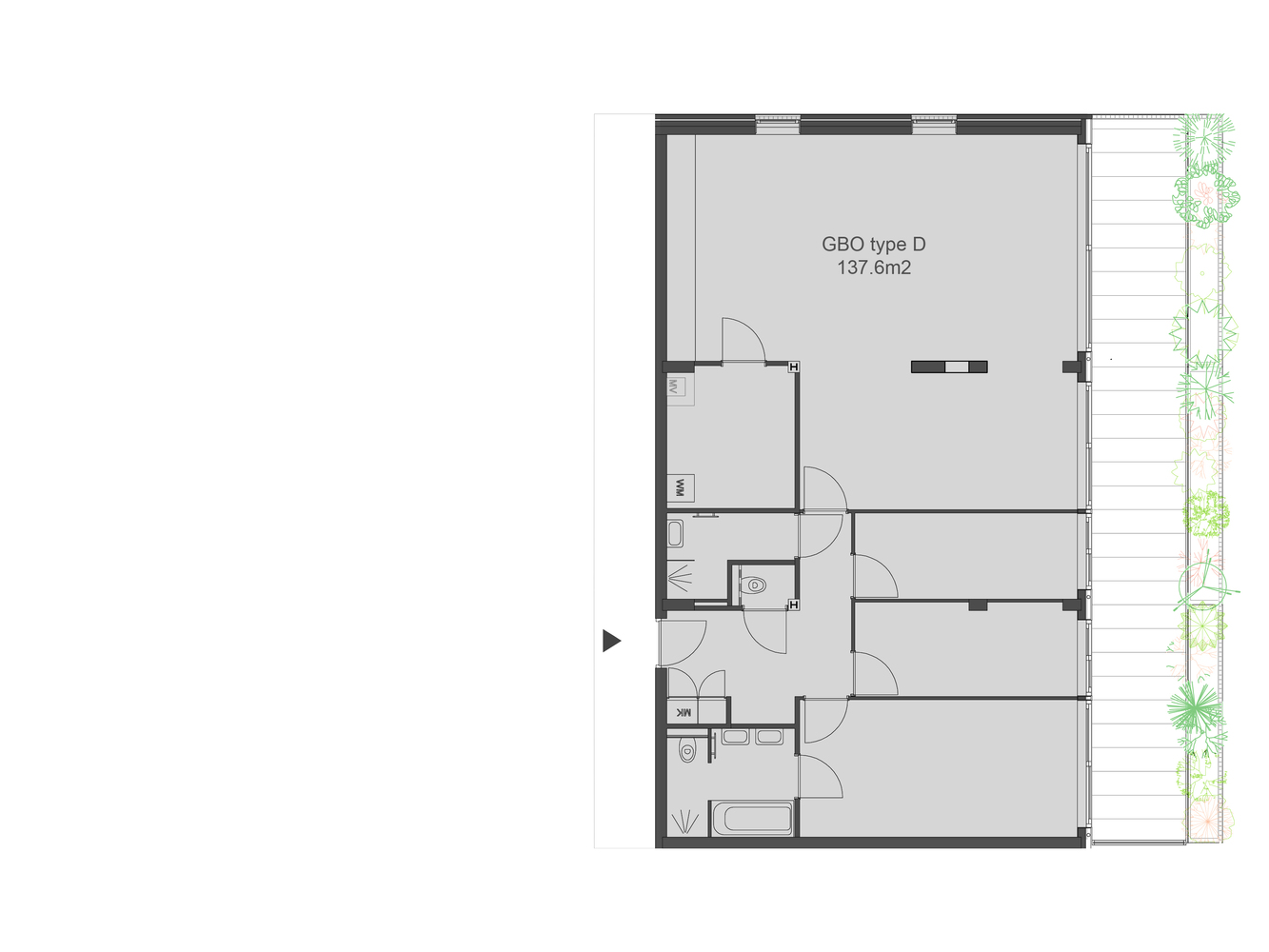 阿姆斯特丹绿色阶梯住宅 | Klencke NL Architects-142